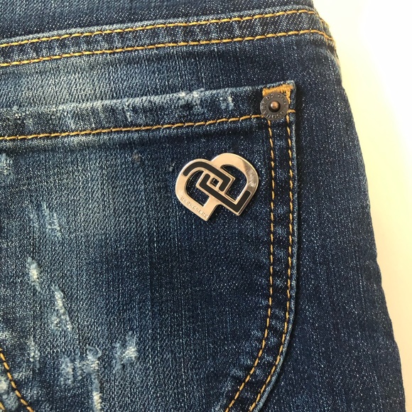 Dsquared2 Cropped jeans Embroidery + Long sleeve shirt. Girls Size 10 - Picture 10 of 16